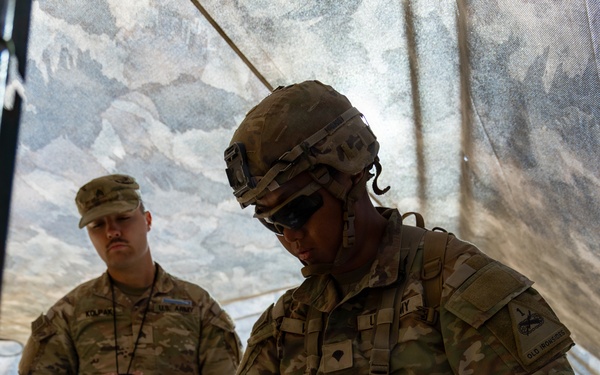 1st Armored Division Conducts E3B Weapons Lanes