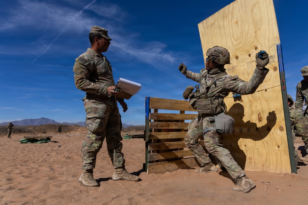 1st Armored Division Conducts E3B Weapons Lanes