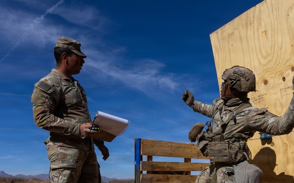 1st Armored Division Conducts E3B Weapons Lanes