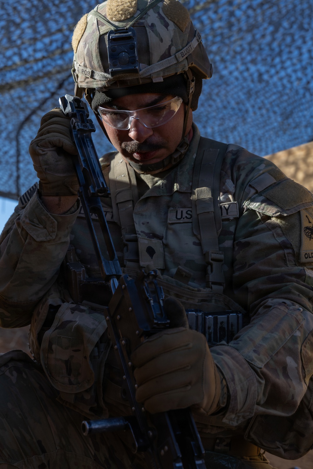 1st Armored Division Conducts E3B Weapons Lanes