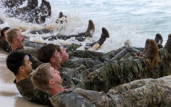 2026 Indo-Pacific Best Redleg Competition - Joint Fire Support Specialist PT Event