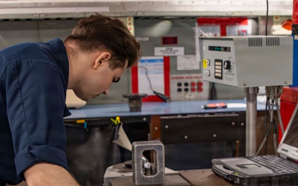 Abraham Lincoln conducts routine operations