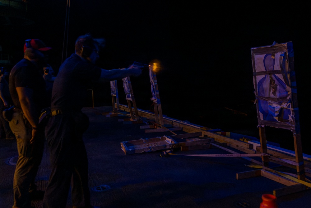 Abraham Lincoln conducts live-fire exercise