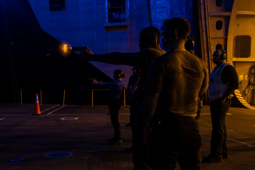 Abraham Lincoln conducts live-fire exercise