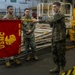 Marine Corps conducts drill training aboard Abraham Lincoln