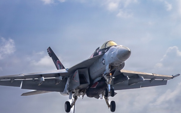 Abraham Lincoln conducts routine flight operations