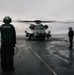 11th MEU Marines and Sailors conduct flight deck operations aboard USS Portland