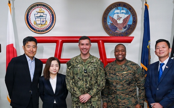 Commander, Fleet Activities Okinawa Meets with U.S. and Japan Leadership