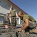 5th Air Naval Gunfire Liaison Company Marines conduct tactical combat casualty care training
