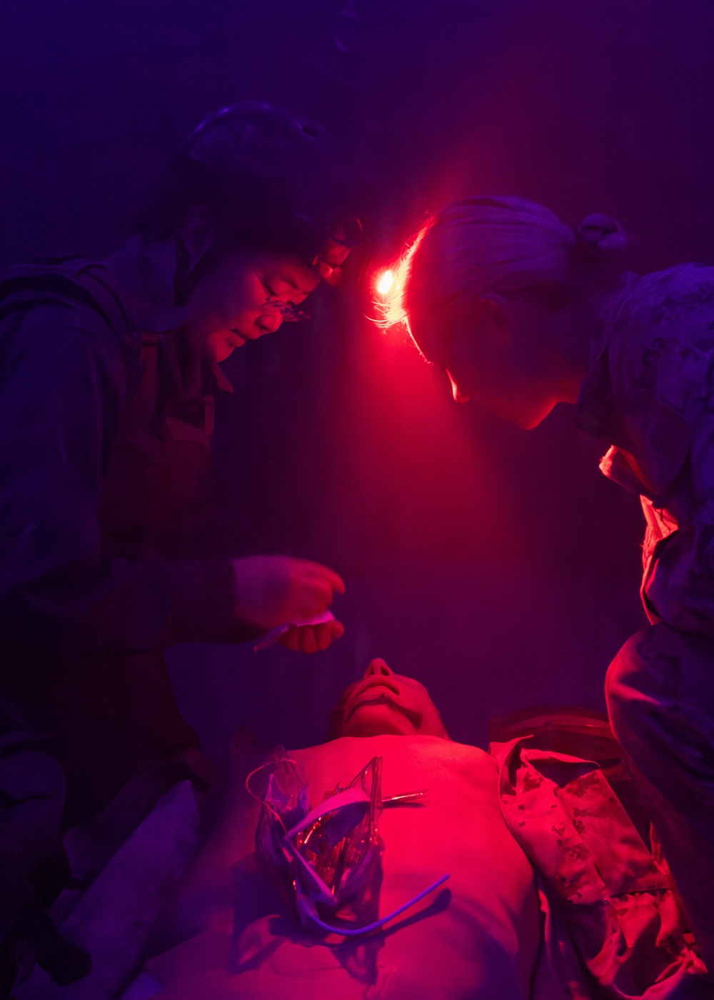 Japan Self-Defense Force Cadets participate in Tactical Combat Casualty Care Culminating Event