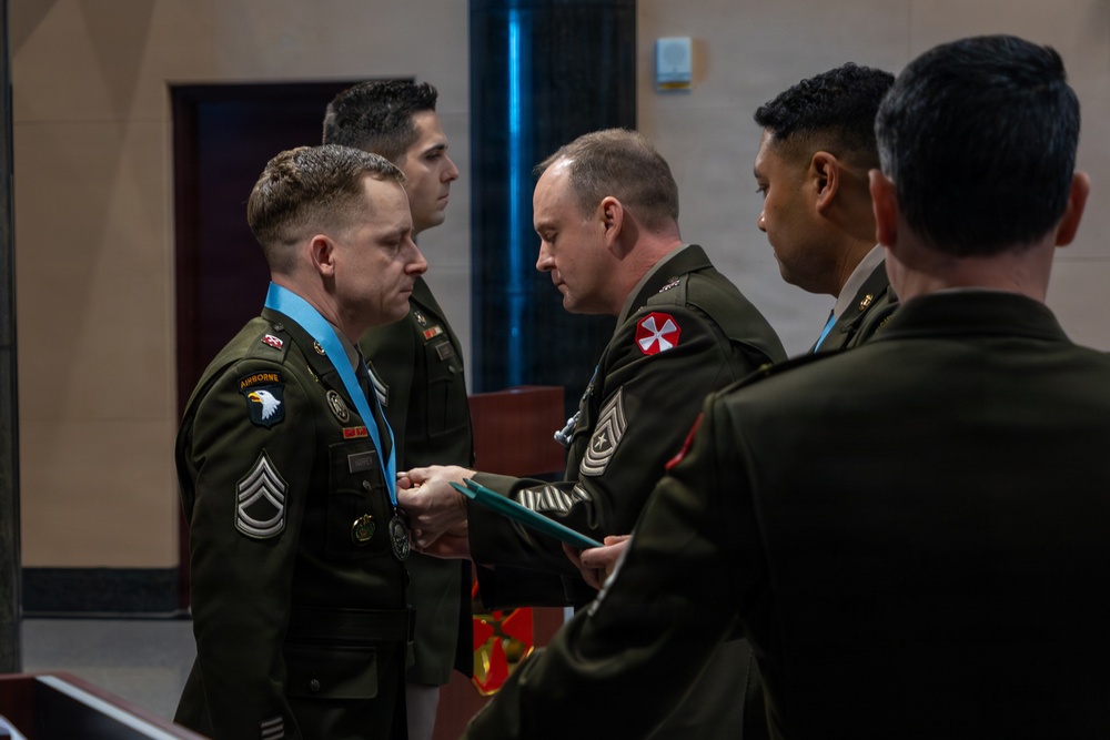 Eighth Army Sergeant Audie Murphy Club Induction Ceremony