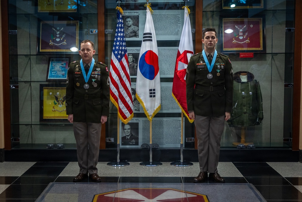 Eighth Army Sergeant Audie Murphy Club Induction Ceremony