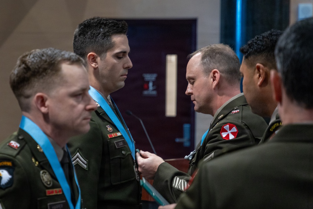 Eighth Army Sergeant Audie Murphy Club Induction Ceremony