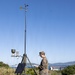 III Marine Expeditionary Force meteorology and oceanography analyst forecasters set up weather sensor
