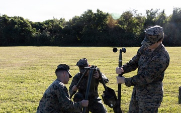 III Marine Expeditionary Force meteorology and oceanography analyst forecasters set up weather sensor