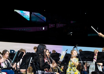 U.S. Marine band plays in Japan, U.S. Joint Concert