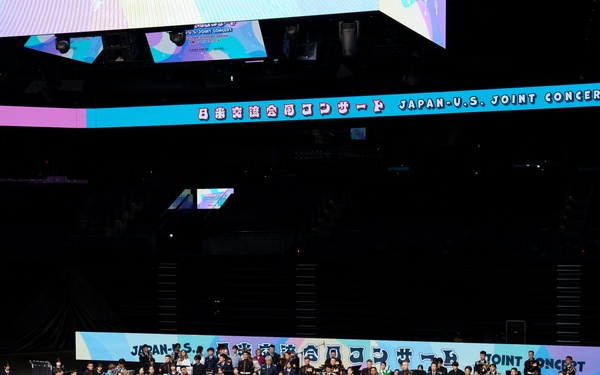 U.S. Marine band plays in Japan, U.S. Joint Concert