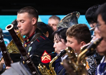 U.S. Marine band plays in Japan, U.S. Joint Concert