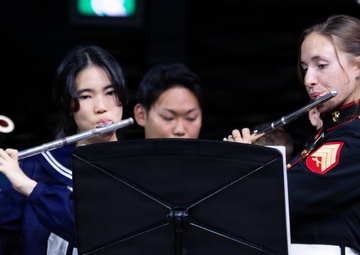 U.S. Marine band plays in Japan, U.S. Joint Concert