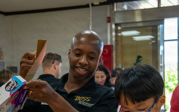 USAG Humphreys BOSS team visits orphanage