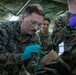 U.S. Marines train during Combat Lifesaver Course