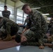 U.S. Marines train during Combat Lifesaver Course