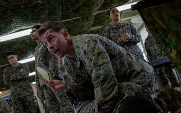 U.S. Marines train during Combat Lifesaver Course