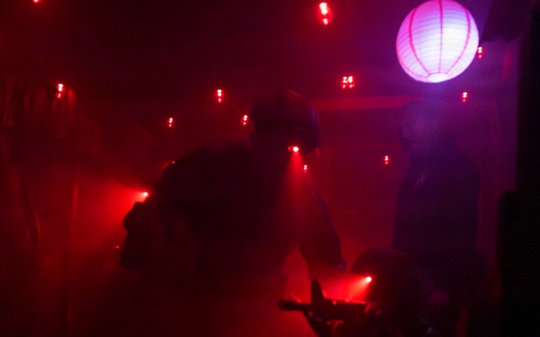 U.S. Marines participate in Combat Lifesaver Course culminating event