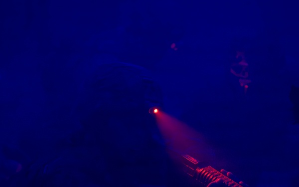 U.S. Marines participate in Combat Lifesaver Course culminating event