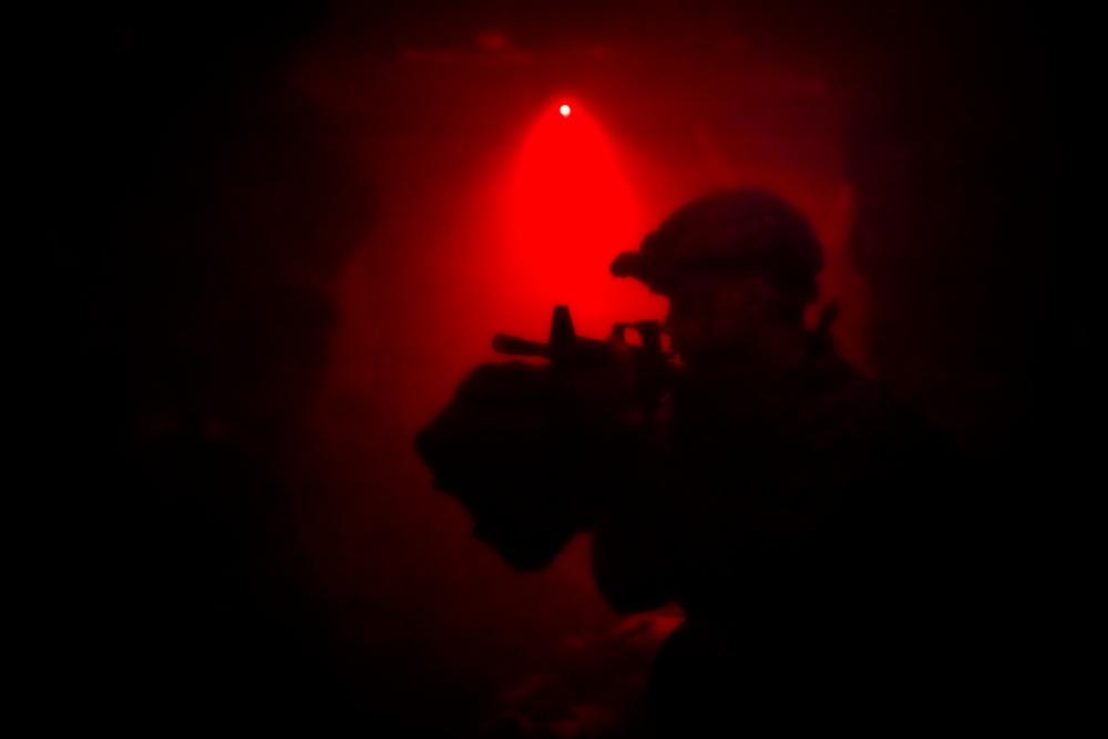 U.S. Marines participate in Combat Lifesaver Course culminating event