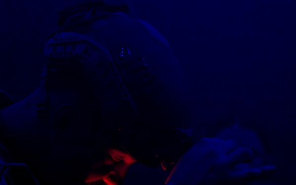 U.S. Marines participate in Combat Lifesaver Course culminating event