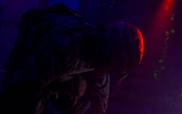 U.S. Marines participate in Combat Lifesaver Course culminating event