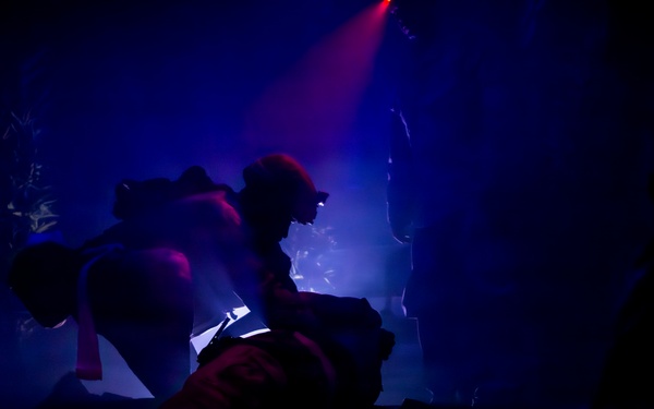 U.S. Marines participate in Combat Lifesaver Course culminating event