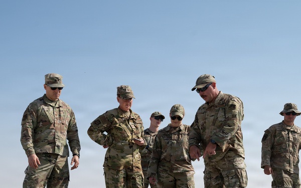 302nd AW leadership visits deployed Reservists