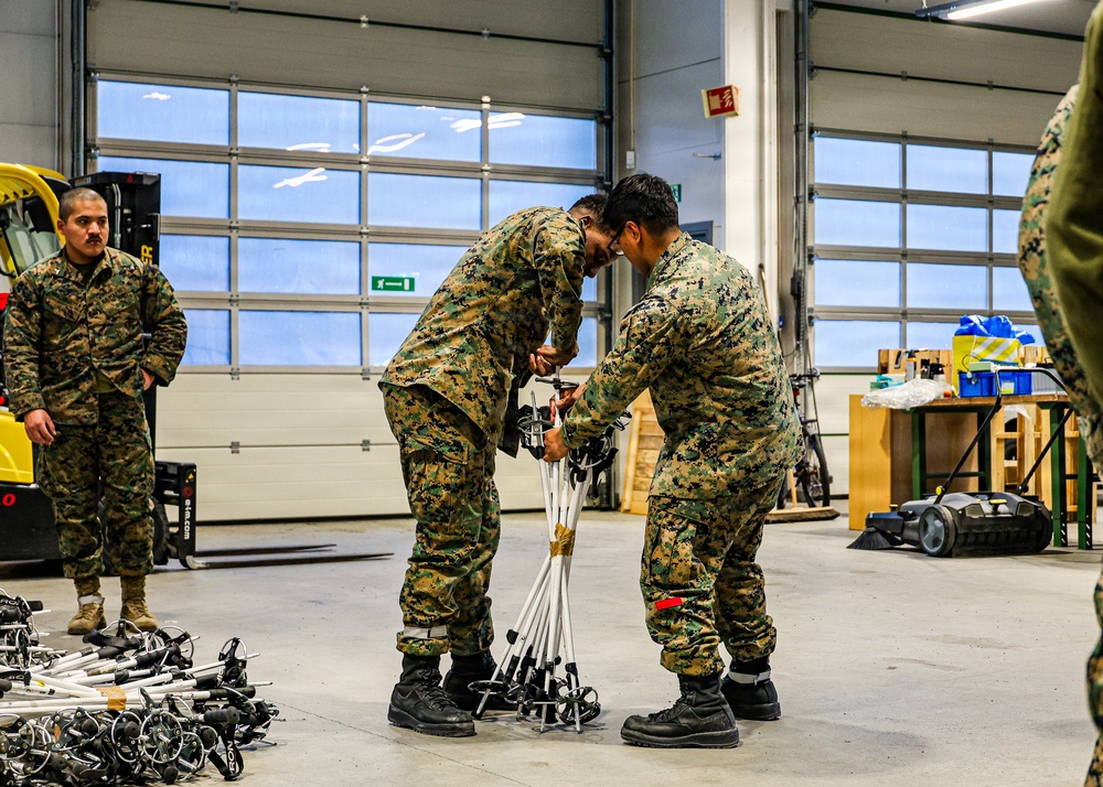 2nd Distribution Support Battalion Marines Prepare Prepositioned Equipment for Cold Response 26