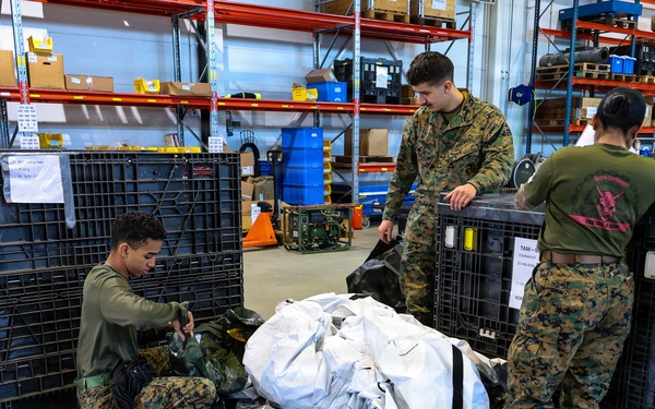 2nd Distribution Support Battalion Marines Prepare Prepositioned Equipment for Cold Response 26