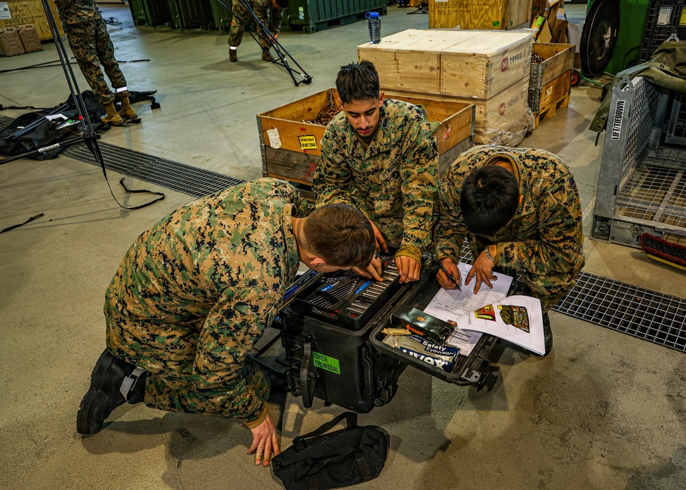 2nd Distribution Support Battalion Marines Prepare Prepositioned Equipment for Cold Response 26