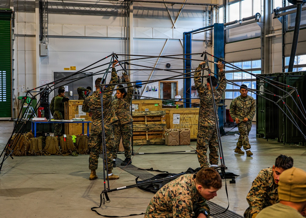 2nd Distribution Support Battalion Marines Prepare Prepositioned Equipment for Cold Response 26
