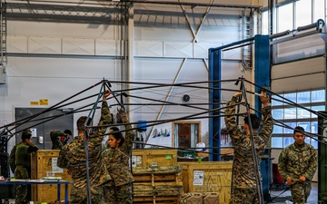 2nd Distribution Support Battalion Marines Prepare Prepositioned Equipment for Cold Response 26