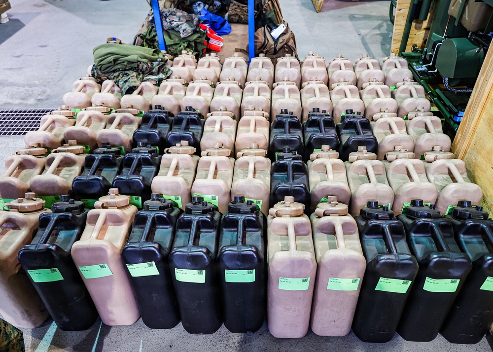 2nd Distribution Support Battalion Marines Prepare Prepositioned Equipment for Cold Response 26