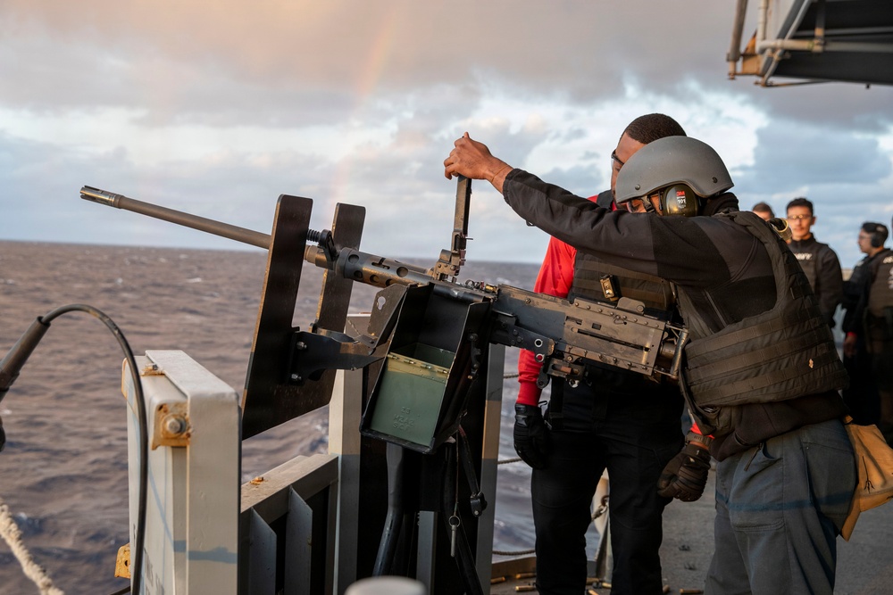 USS Tripoli Conducts SCAT Drills