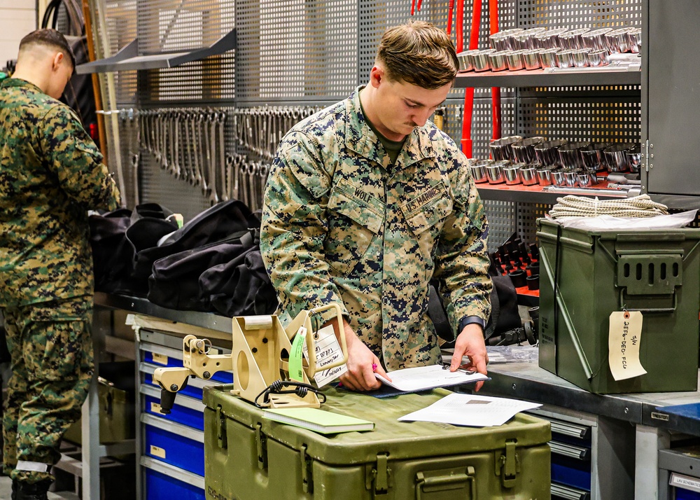 Marines Conduct Joint Limited Technical Inspections on Prepositioned Equipment Ahead of Cold Response 26