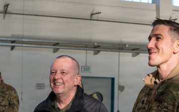 Strengthening NATO Ties: Polish Major General. Maciej Jabłoński Visits 12th CAB at Katterbach