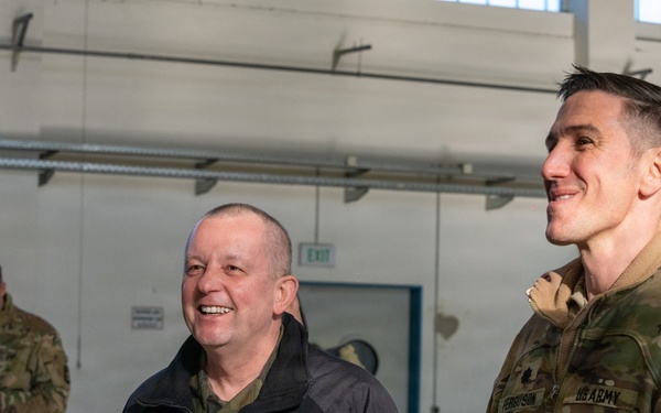 Strengthening NATO Ties: Polish Major General. Maciej Jabłoński Visits 12th CAB at Katterbach