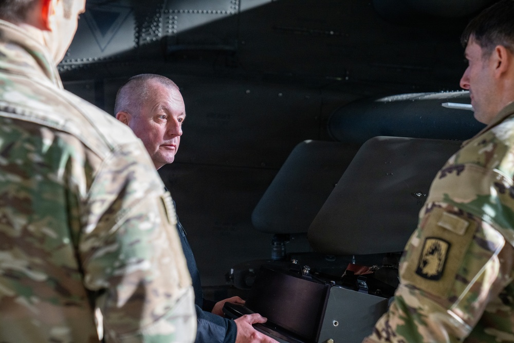 Strengthening NATO Ties: Polish Major General. Maciej Jabłoński Visits 12th CAB at Katterbach