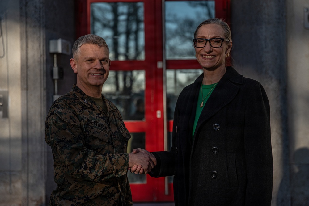 Mauritania U.S. Embassy Chargée d’Affaires visits MARFOREUR/AF