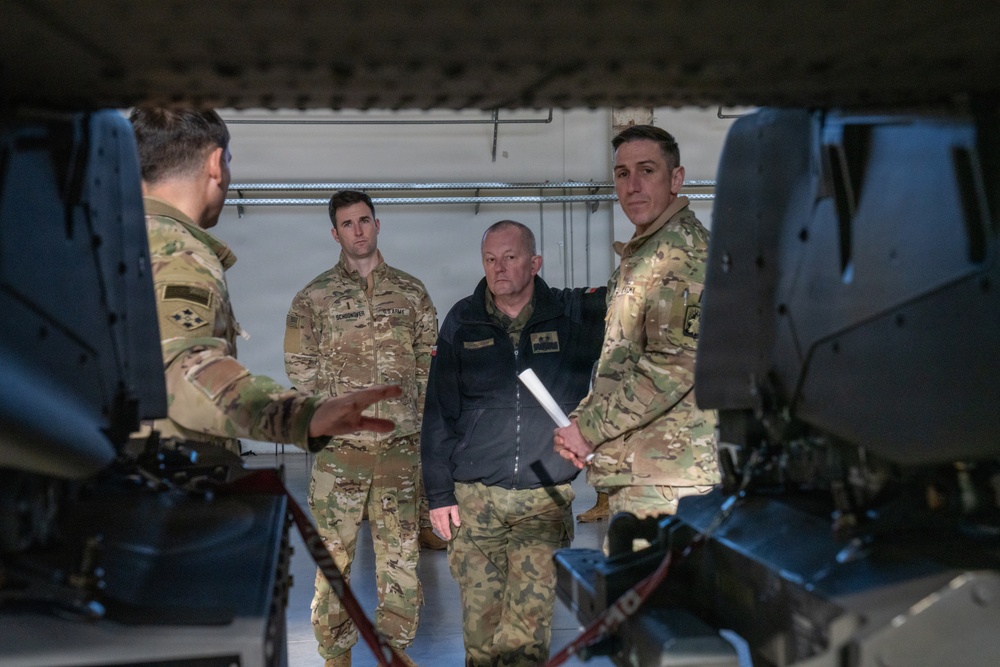 Strengthening NATO Ties: Polish Major General. Maciej Jabłoński Visits 12th CAB at Katterbach