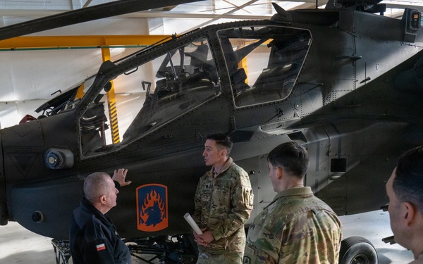 Strengthening NATO Ties: Polish Major General. Maciej Jabłoński Visits 12th CAB at Katterbach