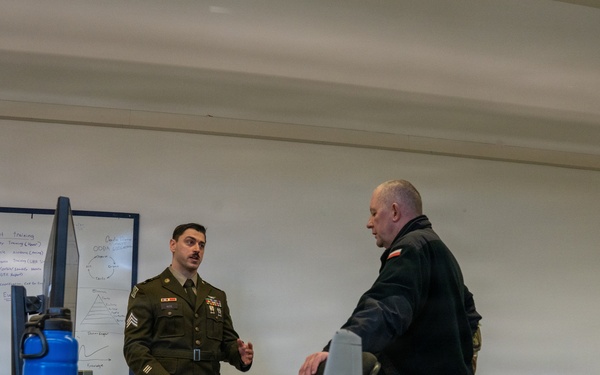 Strengthening NATO Ties: Polish Major General. Maciej Jabłoński Visits 12th CAB at Katterbach