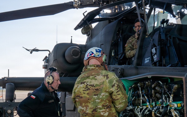 Strengthening NATO Ties: Polish Major General. Maciej Jabłoński Visits 12th CAB at Katterbach